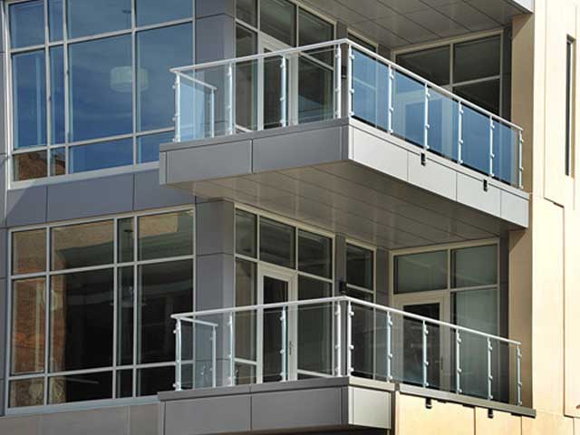 Stainless steel and glass hand rails in Lagos Nigeria by Rolabik Ventures Limited