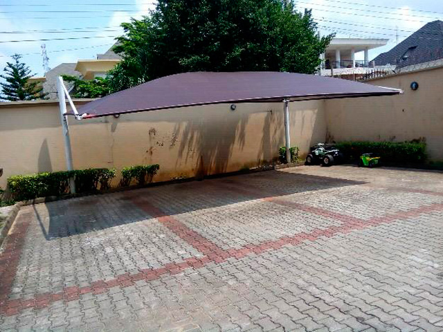 Carport project Abuja